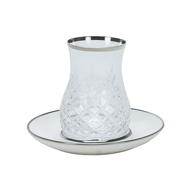 Glazze Glazze Magnolia Zilver Theeset 12 Delig | 6 Persoons