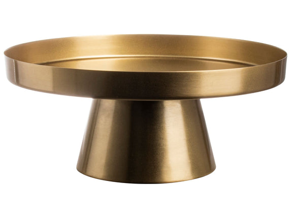 GUSTA GUSTA DECO/TAARTHOUDER METAAL Ø24,5CM GOUD