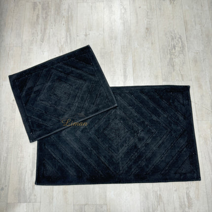 IPEKCE IPEKCE Japandi Badmatset Zwart