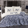 IPEKCE Ipekce Nida Bedspreiset 7 Delig Blauw