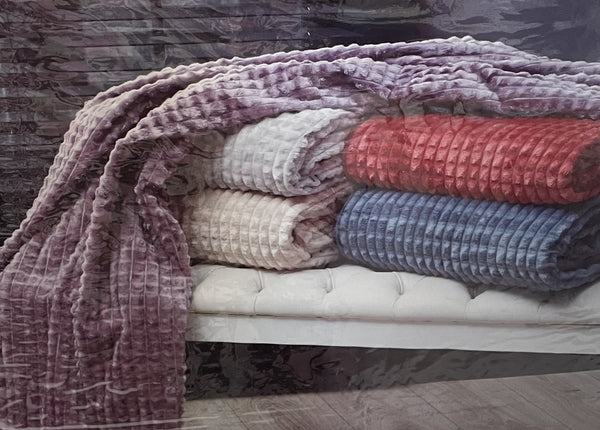 IPEKCE Ipekce Piramit Soft Deken 1-Persoons 1 Delig Cream