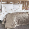 IPEKCE Ipekce Waldes Bedspreiset Beige 9 Delig