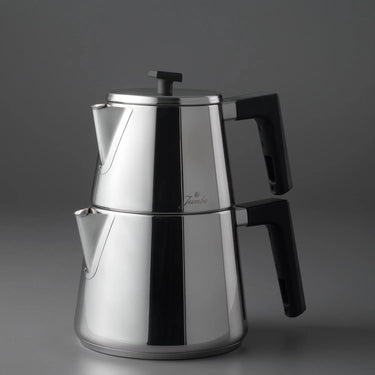JUMBO Jumbo Dynamic Steel theepot met inductiebodem