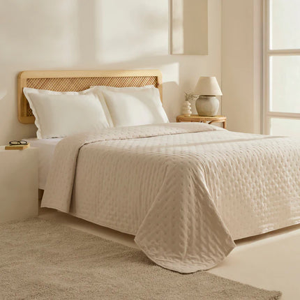 KARACA Breezy Bedsprei Beige 230x240 cm