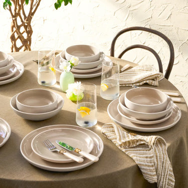 KARACA Karaca Abby Creme Serviesset 24 Delig | 6 Persoons