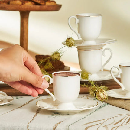 KARACA Karaca Alin Espressoset 12 Delig | 6 Persoons 85 ml