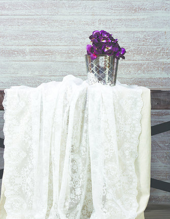 KARACA Karaca Elite Raschel Tafelkleed ( Runner ) Cream 60 x 160 cm