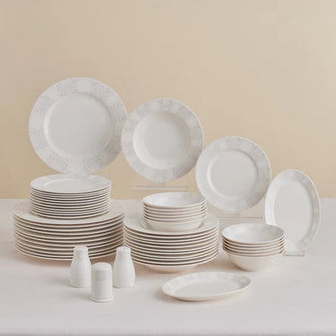 KARACA Karaca Forever Bone China New Olio Serviesset 53-delig | 12 Persoons