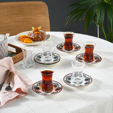 KARACA Karaca New Nakkas Theeset 12 delig | 6 persoons