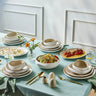KARACA Karaca Streamline Cupid Stoneware 12-Persoons | 55-Delig Serviesset