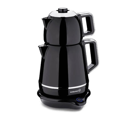 KORKMAZ Korkmaz Demiks Elektrische Theepot Zwart / Chroom