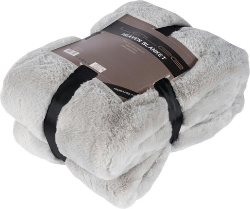 LALEE Heaven Vacht Deken Hoogpolig Soft Touch Zilver - 150x200 CM