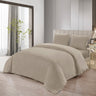 Lavella SADE DEKBEDOVERTREK SET | BEIGE 200X220 CM 4-DELIG