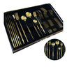 Liman Home Decor - Liman Online Bestekset 36-delig 6-persoons inox goud - RB - 18-10
