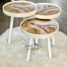 Liman Home Decor - Liman Online Bijzettafel Ronde 3 Delig Set Kum Design