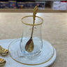 Liman Home Decor - Liman Online Collectie Theelepel Veer Goud 6 Delig