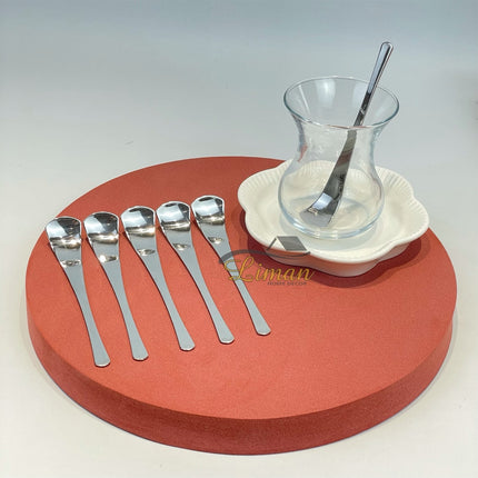 Liman Home Decor - Liman Online Collection Luxe Theelepel 6-Delig Zilver