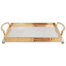 Liman Home Decor - Liman Online DIENBLAD 30X14 CM GOUD-ZILVER