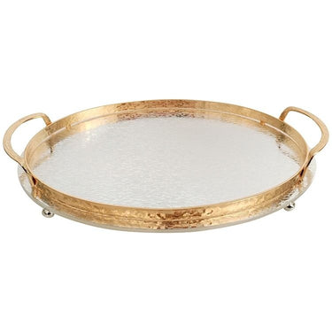 Liman Home Decor - Liman Online DIENBLAD 36X23 CM GOUD-ZILVER