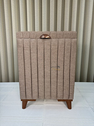 Liman Home Decor - Liman Online ELEGANCE WASMAND / OPBERGMAND BRUIN