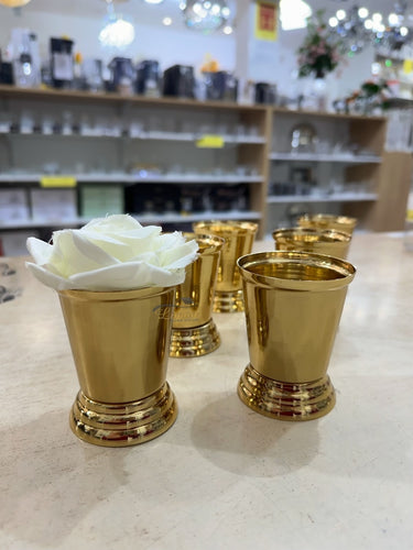Liman Home Decor - Liman Online GULLUK / DECORATIE VOOR BLOEMEN GOUD 6 DELIG