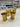 Liman Home Decor - Liman Online GULLUK / DECORATIE VOOR BLOEMEN GOUD 6 DELIG