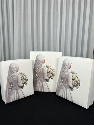 Liman Home Decor - Liman Online Hijabi Bruid Doos 3 delig
