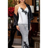 Liman Home Decor - Liman Online Jeremi Satijn Lingerieset 3 Delig Zwart