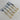 Liman Home Decor - Liman Online KEUKENGEREISET GLAS GOUD 5 DELIG