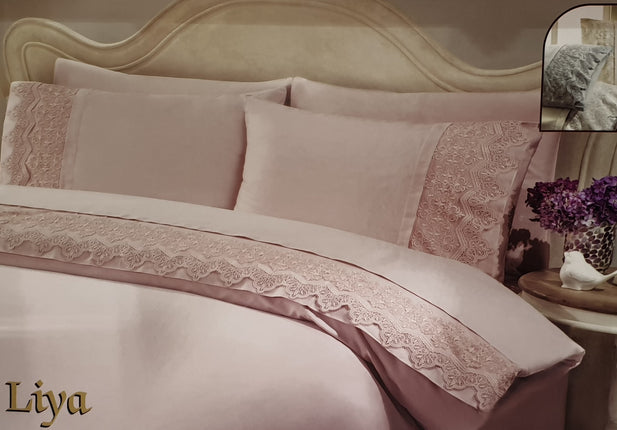 Liman Home Decor - Liman Online LAVELLA LIYA DEKBEDOVERTREKSET ROSE