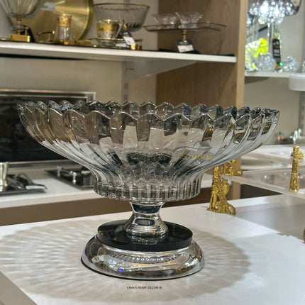 Liman Home Decor - Liman Online LUXE FRUITSCHAAL ZILVER