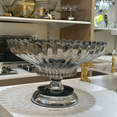Liman Home Decor - Liman Online LUXE FRUITSCHAAL ZILVER