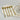 Liman Home Decor - Liman Online LUXE SCHELP THEELEPEL 6-DELIG GOUD