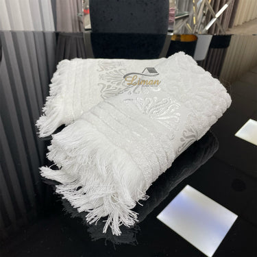 Liman Home Decor - Liman Online NUPAK KATOEN HANDDOEK 50 X 90CM WIT