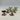 Liman Home Decor - Liman Online Papatya Lokumluk / Dessertschalen / Dip- / Sausschalen 9cc Zilver 6 Delig