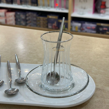 Liman Home Decor - Liman Online Paris Theelepel Zilver 6 Delig