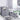 Liman Home Decor - Liman Online Pileli 10 Delig Wasmandset + Badset Grijs
