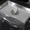 Liman Home Decor - Liman Online SPARKLING DIENBLAD | ZILVER