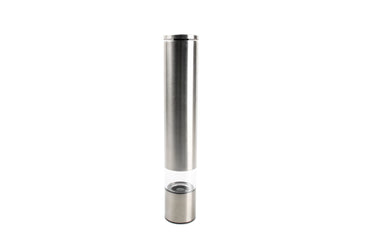 Liman Home Decor - Liman Online Spice Peper/zoutmolen H28,5cm Zilver