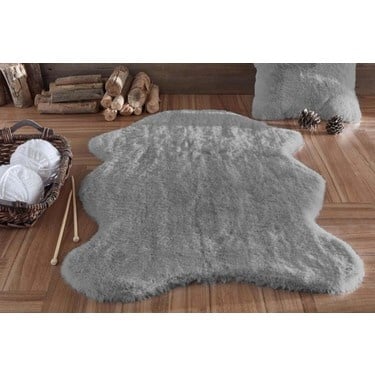 Liman Home Decor - Liman Online Vacht Vloerkleed 90 x 60cm Grijs