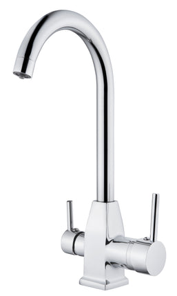 LIMAN Liman 3 in 1 Kraan Rond ( speciaal voor waterfiltersysteem )