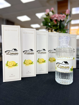 LIMAN Liman® – Citroen - Eau de Cologne – 200ml (Kolonya / Desinfectie / Aftershave)