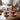 LIMAN New Vintage Maroon Theeschotel | 6 delig