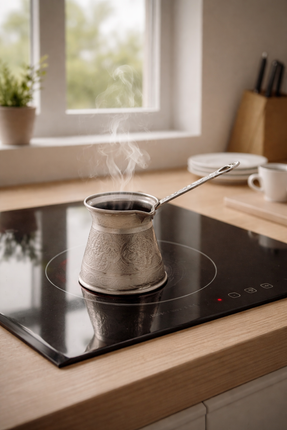 LimanOnline.com - Liman Home Decor Elegance Cezve - L - zilver