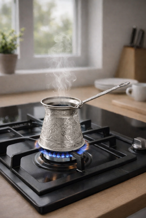 LimanOnline.com - Liman Home Decor Elegance Cezve - M - zilver