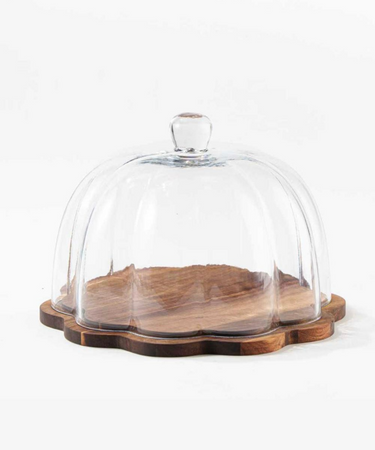 LimanOnline.com - Liman Home Decor Rustic wood Daisy Cakestand | 26,5 cm