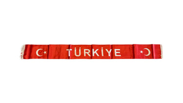 LimanOnline.com - Liman Home Decor WK 2026 voetbal 'Turks' Turkije sjaal 120 x 15 cm - Turkse Elftal accessoire