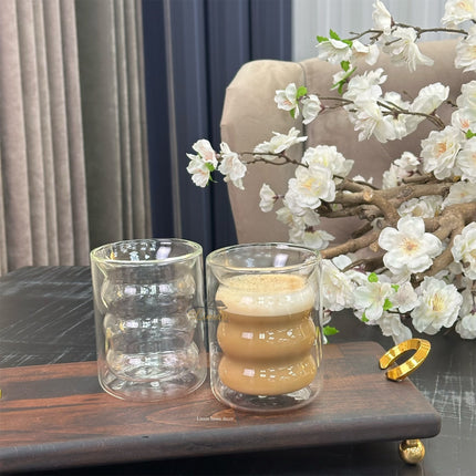 MLX Dubbelwandig Bobble 2 delige Borosilikatglas 200 ml