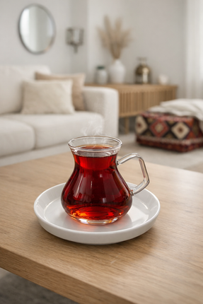 MLX Efendi Theeset 12 Delig | 6 Persoons Wit