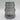 MLX Ribbed Line 2 delige Borosilikatglas 500 ml Black